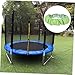 ibasenice Trampoline Safety Cover Round Trampoline Accessories Pad Replacement Pad for Boys and Girls