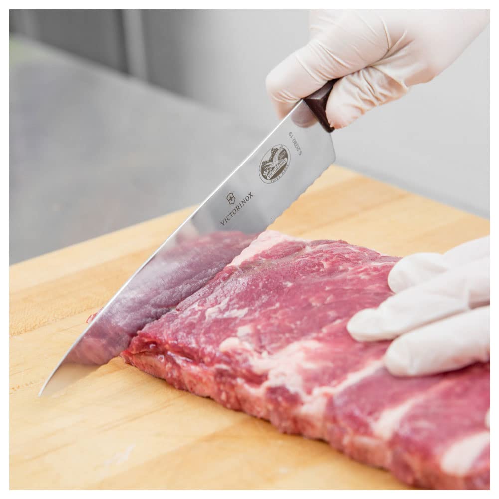 Amazon.co.jp: Victorinox VIC-47027 ウッドシェフ 鋸歯状7½インチ 幅