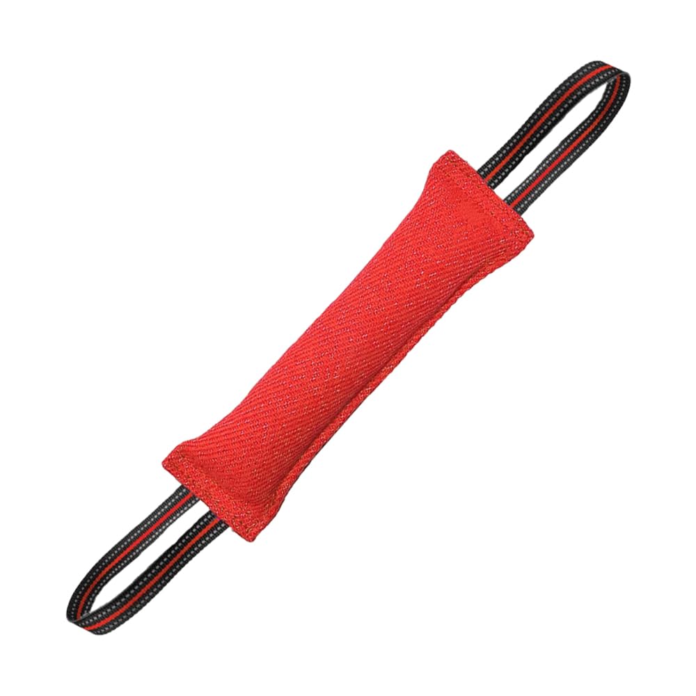 MiOYOOW Dog Tug Toy, Dog Bite Pillow Puppy Training Interactive Toy with Reflective Strips for Small Medium Large Dogs