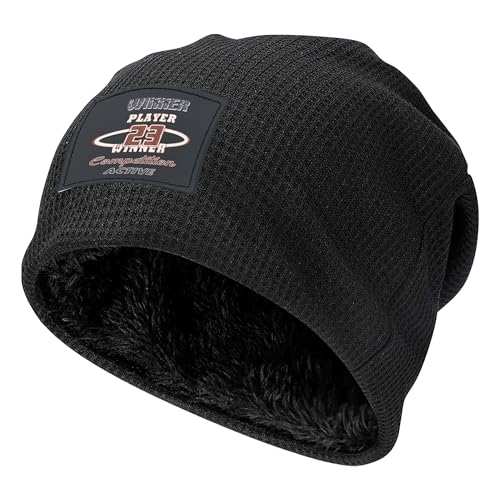 Bonnet pour l'extérieur chaud à motifs lettres idéal pour vos randonnées