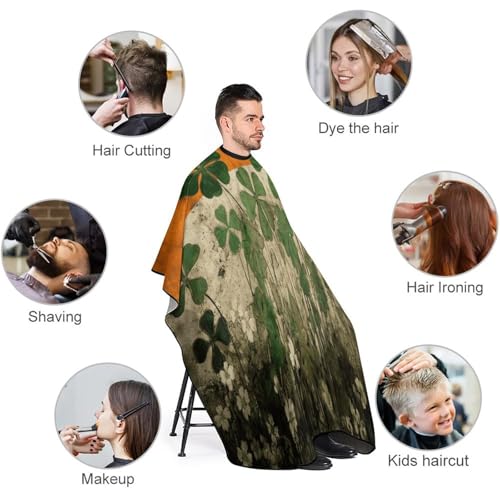 Capa para Corte de Pelo con Cierre Ajustable 66.9 x 56.7 in miniatura 3