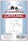 all-around24 4 x Gürtelring Krawattenring Kettenring Gürtel Ring Gürtelhalter Kleiderbügel