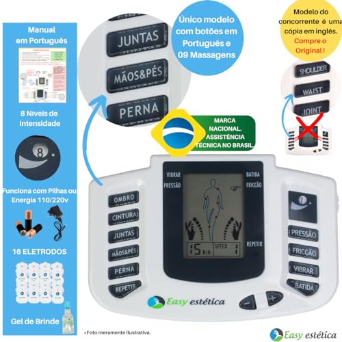 Aparelho tens massagem