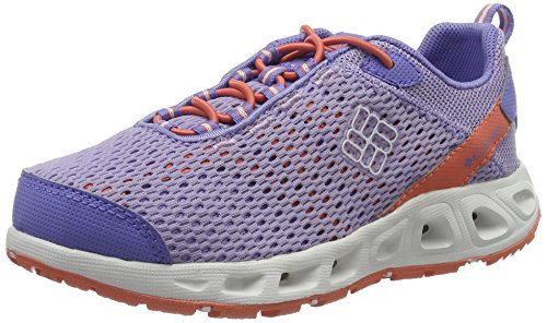 Columbia - Columbia Youth Drainmaker III, Girls Multisport Outdoor Shoes, Purple (Whitened Violet, Lychee 501), 1 Child UK (33 EU)
