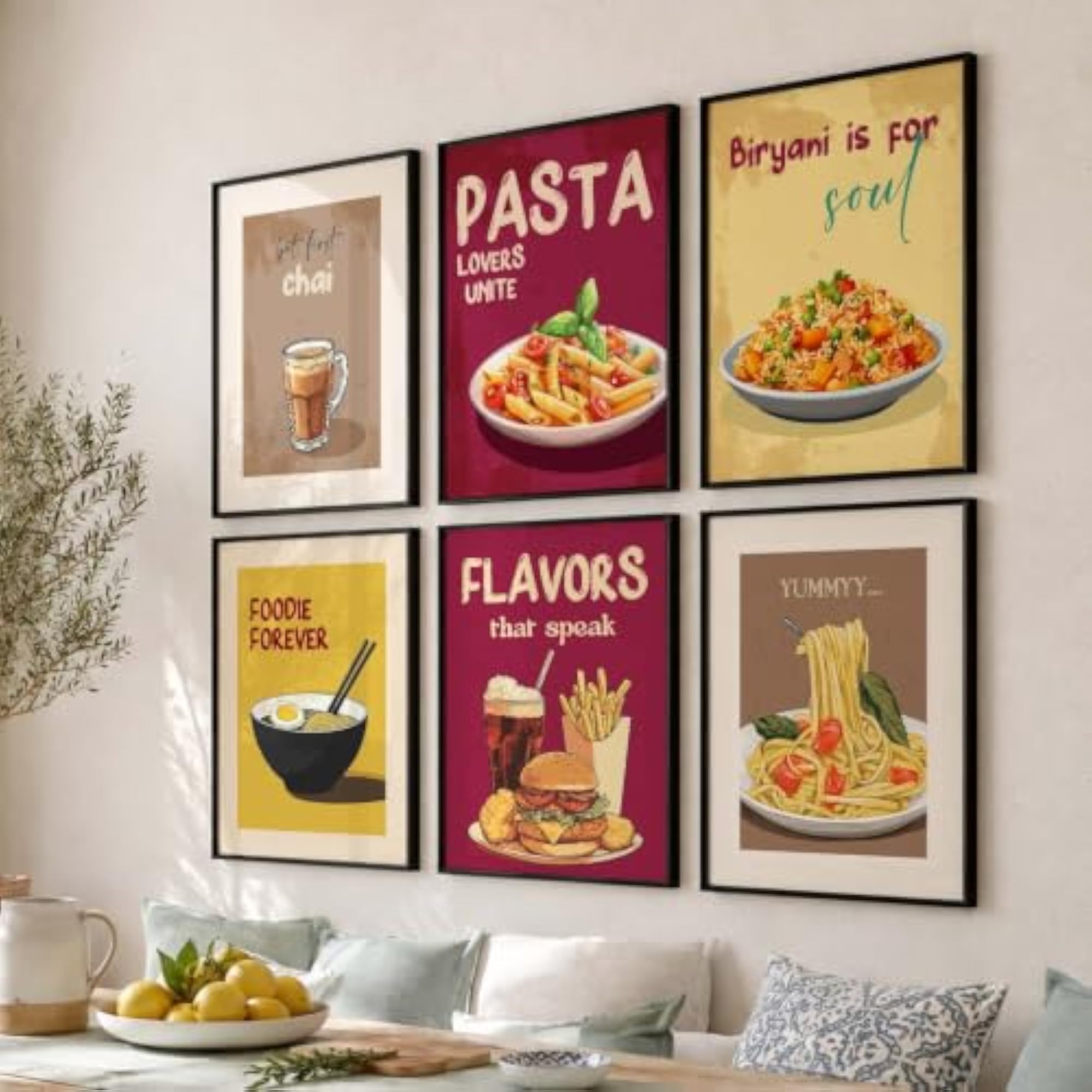 Bar Lounge Restaurant Kitchen Decoration Items, Retro Theme Wall Art