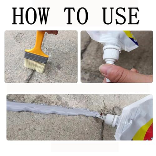 Sellador impermeable para grietas en concreto 500g miniatura 3