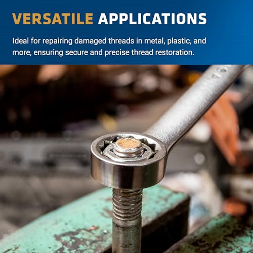 Image of Century Drill & Tool 92912 Fractional Right Hand Rethreading Die, 9 /16-18 | 7 /8 inch across flats, external thread cutting, thread restoration