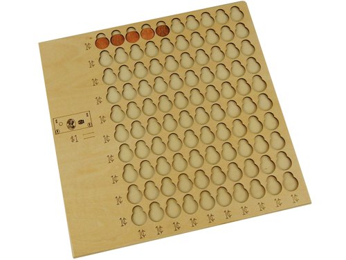 Kid Advance Montessori Dollar Board