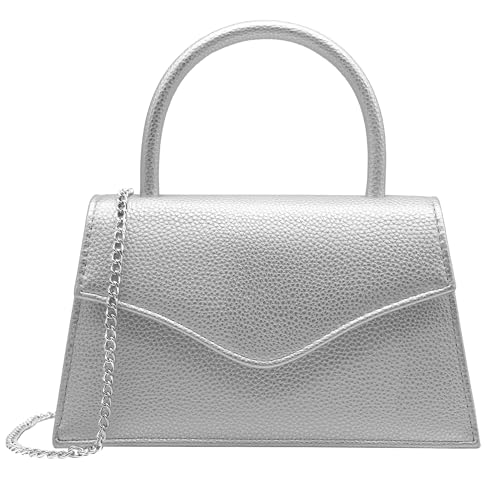 Image of Women's Evening Bag Bridal Party Clutch Purses Cocktail Prom Handbags with Patent Leather