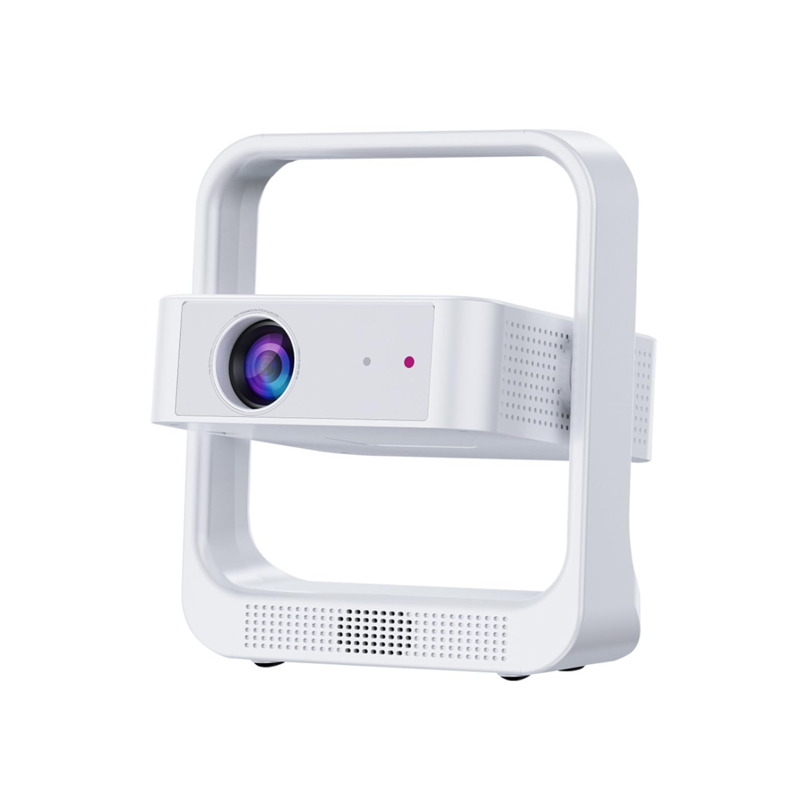 Proiettore Portatile Compatto Videoproiettore Girevole per Casa, 1080P, Versione Android 1080P