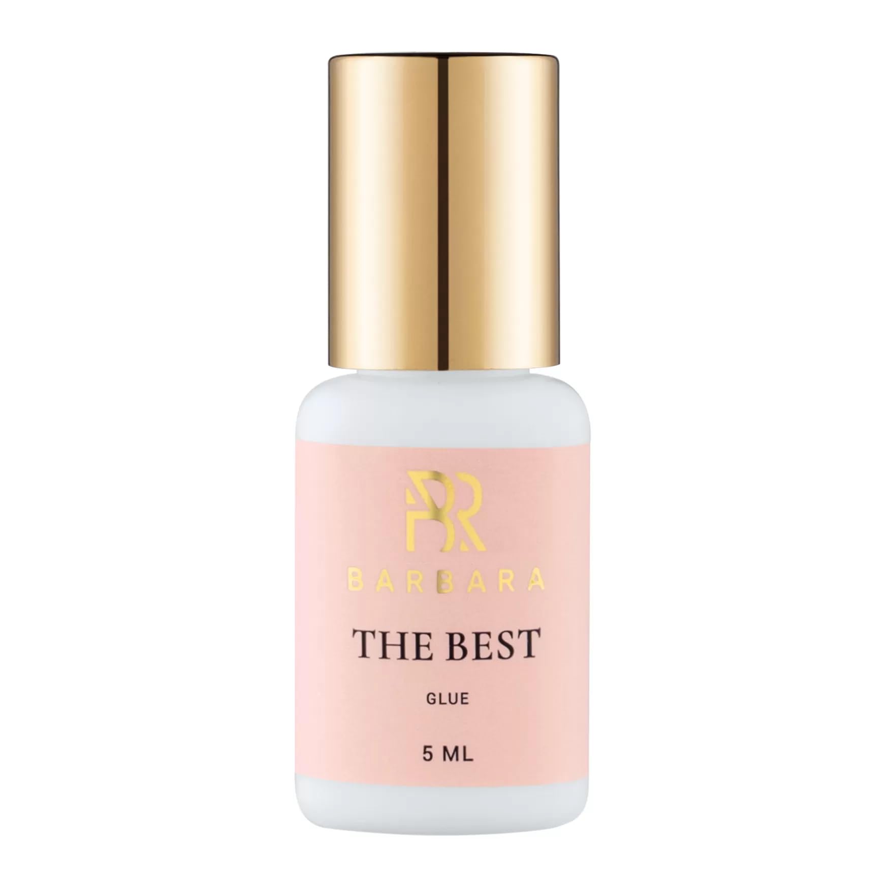 Colla Extension Ciglia BARBARA "The Best" 5ML | Durata Eccezionale fino a 8 Sett | Adesione Immediata in 0,5 sec | Offre Flessibilità e Comfort | Fumi Minimi | per "Volume" e "Mega- Volume"