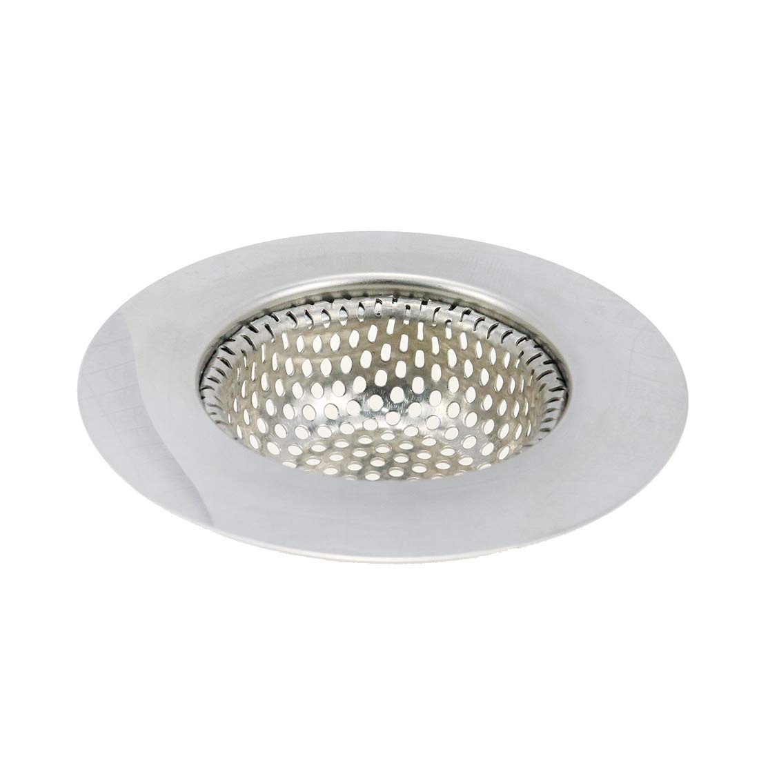 Yootop 4 Stück 3,8 cm Filterdurchmesser Küchensieb Abstreifgitter, Edelstahl Abflusskorb Filter mit großem breitem Rand 7,1 cm Durchmesser und 1,3 cm Tiefe