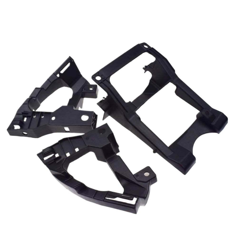 Acttvteym Onecolor Headlight And Grille Middle Bumper Bracket Mount Retainer Support Compatible With Hr-V 2016 2017 2018 1.8L 71150-T7a-000 71140-T7a-000