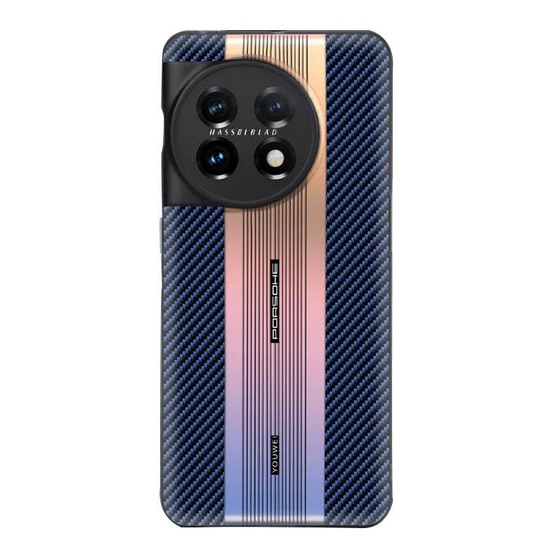 Image of MILLION CASES Back Cover Case for OnePlus 13R Shockproof Protective Laser Shine Gradient Matte Slim TPU Case for Men & Boys(Brilliant Blue)