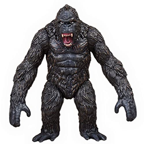 7 Inch King Kong Toy 2021 King Kong Realistic Action Figure Model King Kong Skull Island Gorilla Toy with Rotatable Movable Joints Collection Decoration Gift