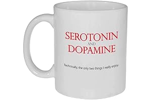 Calamityware Mugs: Serotonin & Dopamine Coffee/Tea Mug