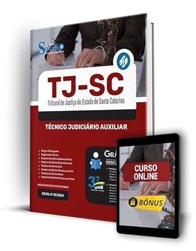 Apostila TJ-SC - Técnico Judiciário Auxiliar
