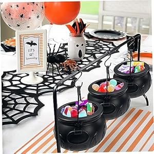Qmjddymx Hexenkessel Bonbonservierer 3er-Set