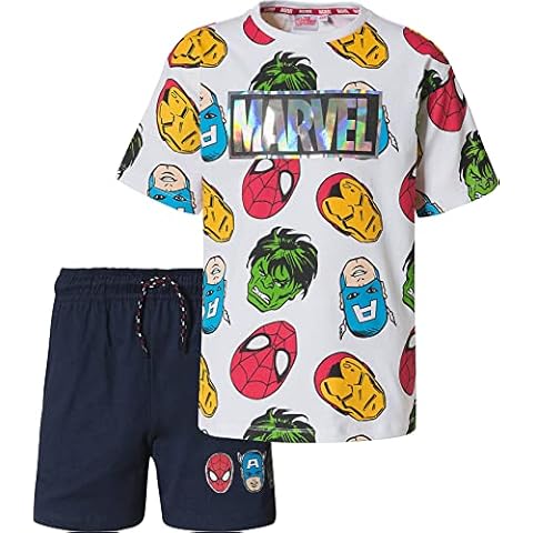 T-shirt et Shorts Marvel Garçon Cover