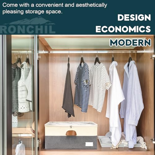 Image of 1 Pack Shoe Organizer for Closet Foldable Storage Box with Clear Cover | Fits 12-24 Pairs Boots and Heels Sneaker Sandals Stackable with Adjustable Divider Space Saving Dorm Beige and Grey