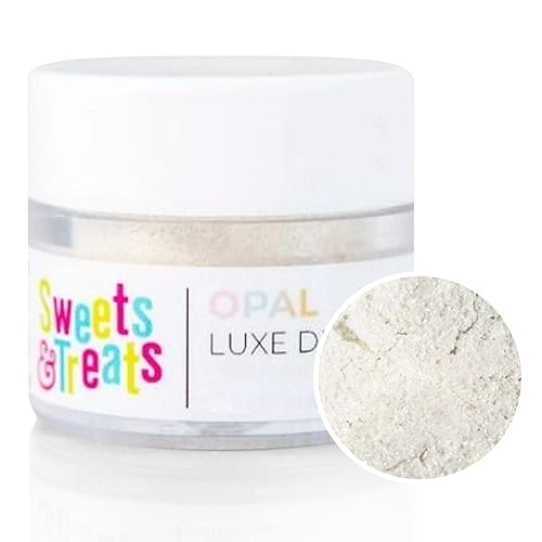 Polvo de brillo comestible para tartas, polvo de brillo comestible de ópalo para decoraciones de cupcakes, goteo de pasteles, pintura comestible de