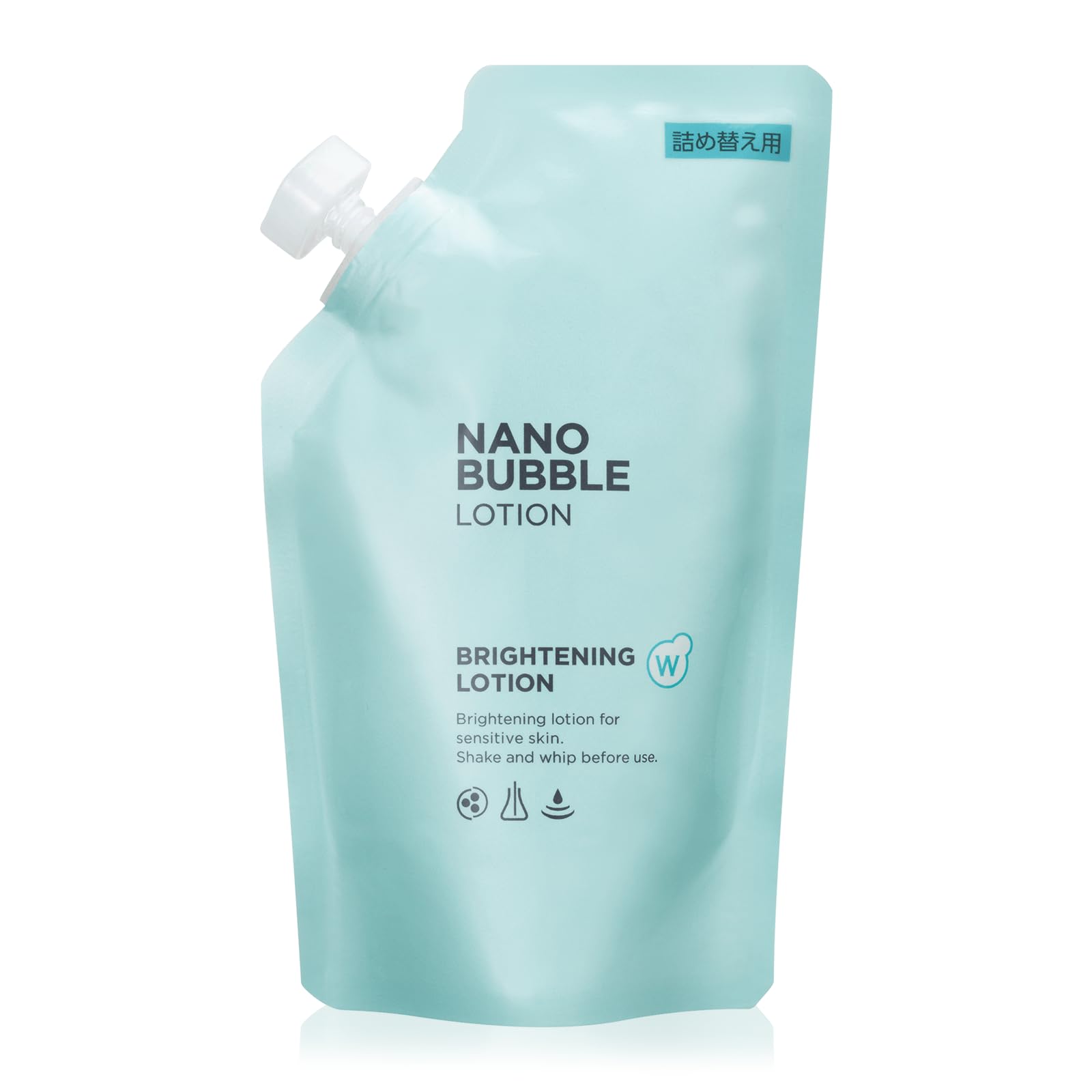 Amazon | 【医薬部外品】W・ナノバブルホワイトローション(詰め替え Amazon | 【医薬部外品】W・ナノバブルホワイトローション(詰め替え