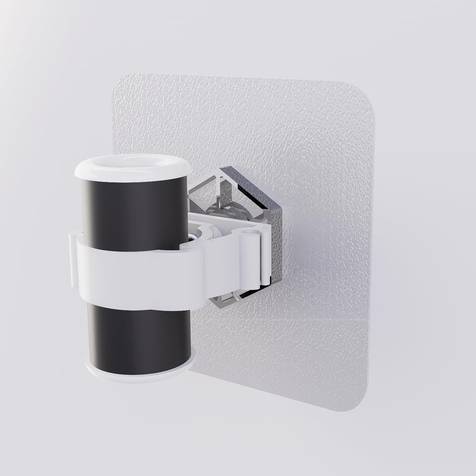 Delenius Universal Dog Fence Wall Anchor - No Drilling, no Damage. for RV and Indoor Smooth Wall Playpen stabilizers, Easy to Install.4 Piece Portable