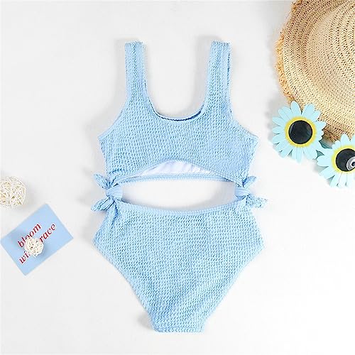 Two Piece Swimsuit for Girls Baby Girls' Two-Piece Sport Bikini Set Bathing Suit for Beach Sport Athletic Swimsuit2