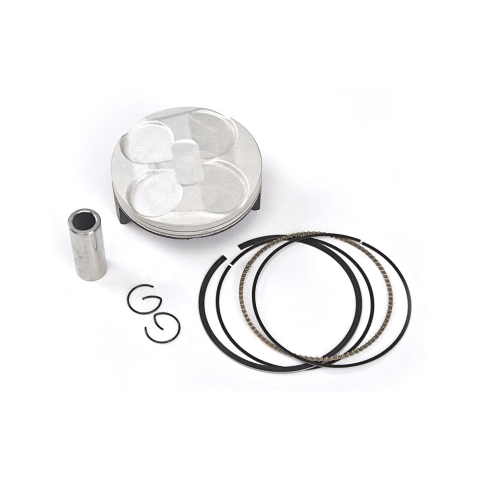 Kit pistone e Fasce Elastiche Std 78mm Set pistone e Fasce Elastiche Motore Moto Compatibile con CRF250 CRF250X 2007-2016 Parti del Motore