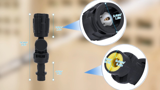 Amazon.co.jp: KEEPOW フレキシブル可変ノズル360° ケルヒャー用の互換