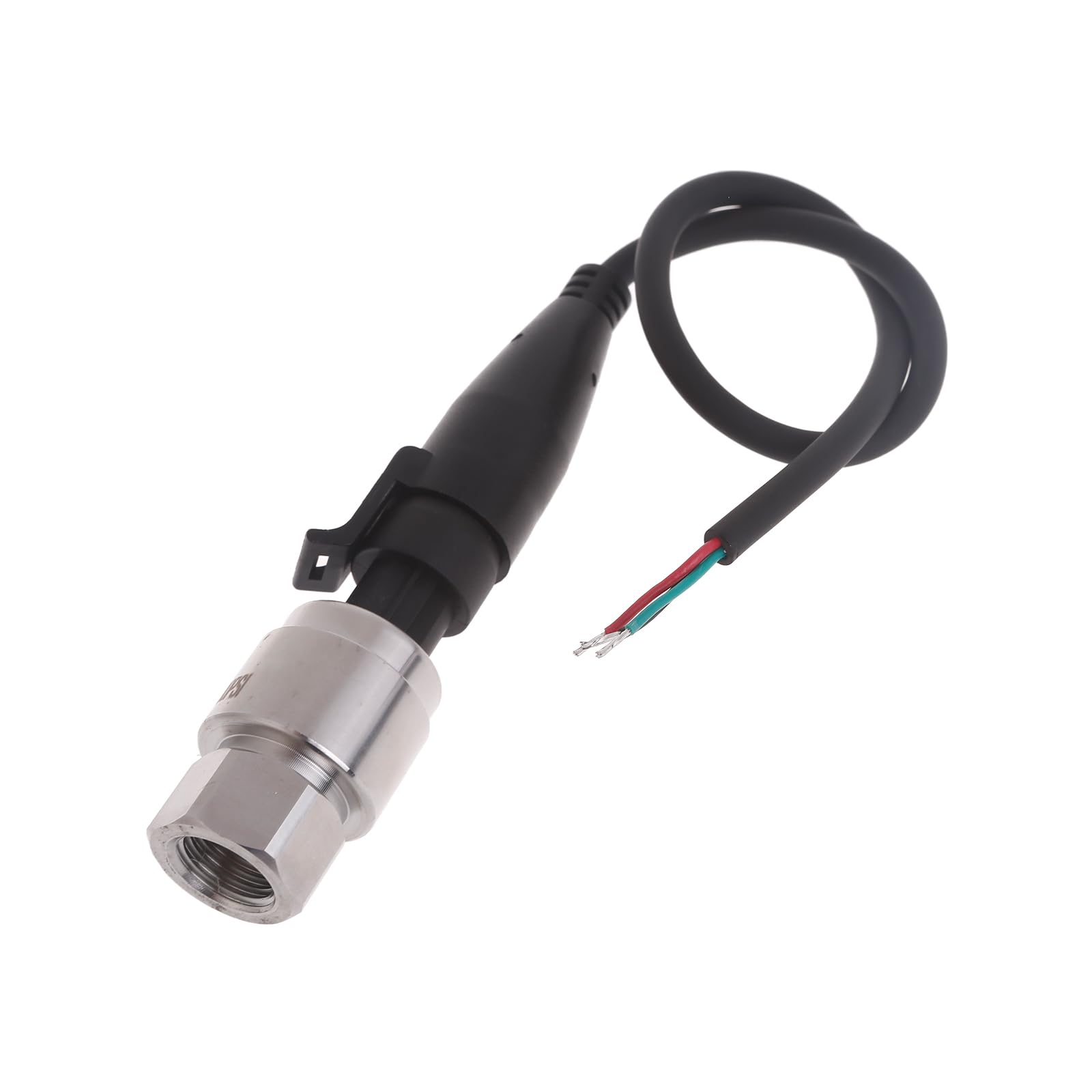 Newft 0 To 150Psi Stainless Steel Dc5v 1 / 4Npt Pressure Transducer Transmitter Sensor 15/30 / 80/100 / 150/200 / 300/500 / 750 / 1000Psi Pressure Transducer Sendersensor For Oil Fuelwater