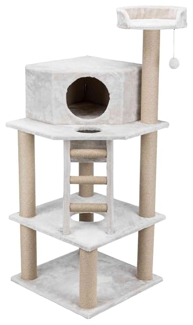 Trixie Poste Rascador Marlena, 151 cm, Gris Claro, Gato