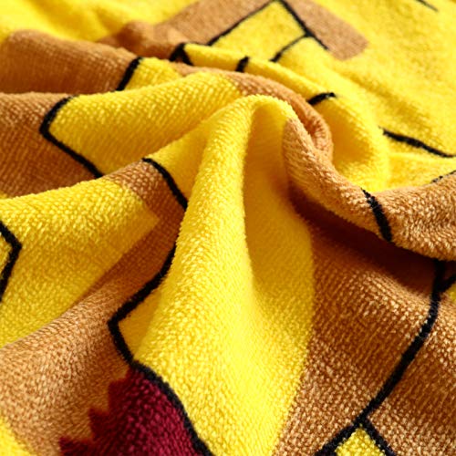 Pokemon Boom Pikachu Handdoek, Katoen, Geel, 140 x 70 x 2 cm - Image 6