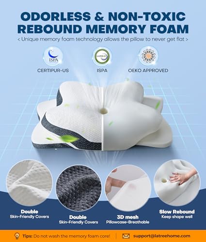 Latree 5X Pain Relief Cervical Neck Pillow