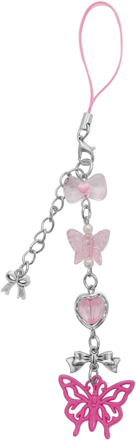 AGEN KGEN Cute Y2K Phone Charm Aesthetic Phone Charms Accessories Cute Phone Lanyard String for Bag Purse Backpack Airpods Pendants Decor