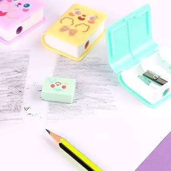 絵本セット　バラ売り可能 Amazon.co.jp: ZORZA 4個 かわいい本鉛筆削り 多目的漫画