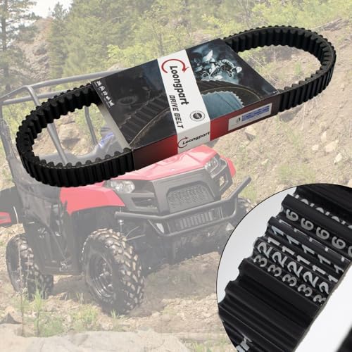 Image of LOONGPART Heavy Duty Drive Belt 3211162 Compatible with Polaris Ranger 800 2010-2012 & RZR 800 EPS - Replaces 3211133, 3211118, 24C4022