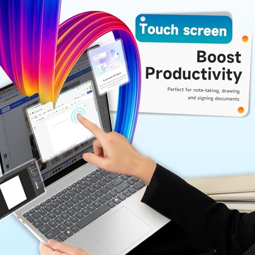 Laptop HP 15.6" Core i3 1315U 16GB RAM 512GB SSD Touchscreen miniatura 4