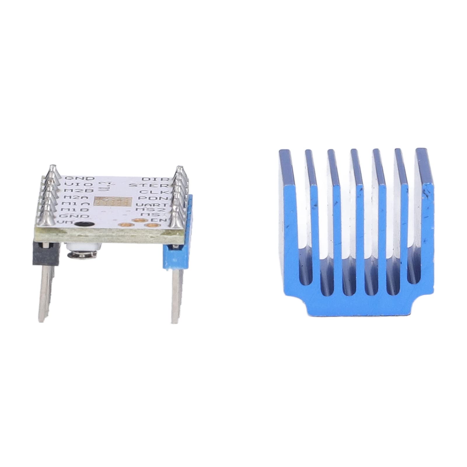 Stepper Motor Driver, Stable Exquisite Noiseless 1.4A Stepper Motor Controller High Efficiency for 3D Printer-image-0