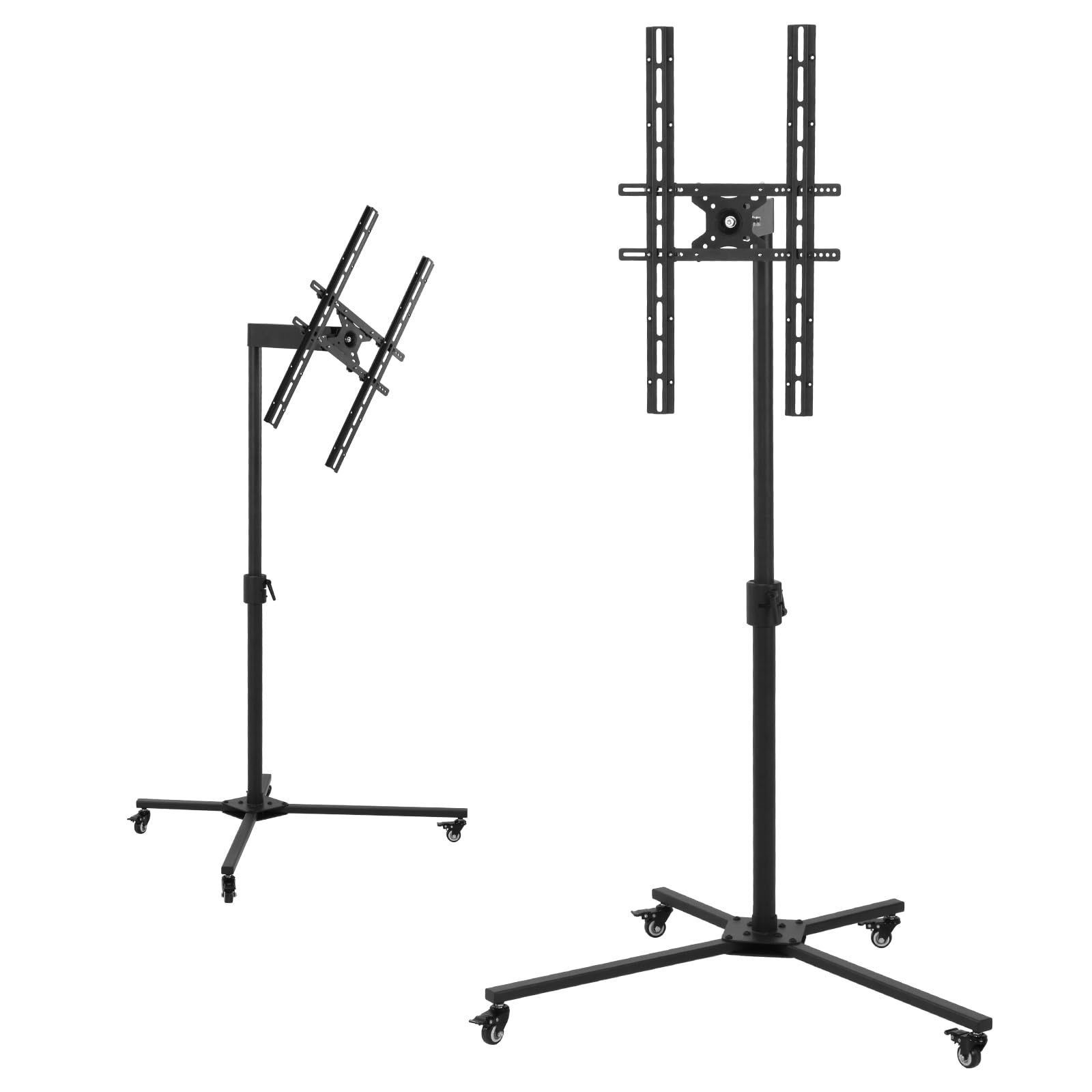 Horizontal Rolling Red Light Therapy Panel Stand 44Lb Load Capacity Angle Height Adjustable with Wheel Locks Mobile Infrared Light Panel Bracket Lamp Holder Gift for Mom Women Wife Sister Girlfriend