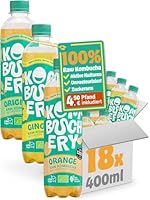 KOMBUCHERY® Mix Raw Kombucha BIO | 18 x 400ml | Fermentierter Tee mit aktiven Darm-Kulturen | Zuckerarm & Kalorienarm | Unpasteurisiert, Probiotisch, Vegan, Testsieger | inkl. 4,5€ PFAND