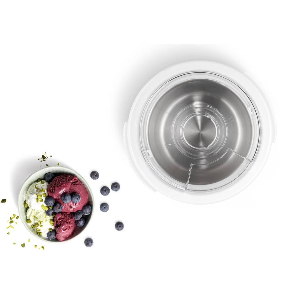 Bosch Hausgeräte Eisbereiter zu MUM9 Macchina per Il Ghiaccio, 550 milliliters, Plastica, Bianco