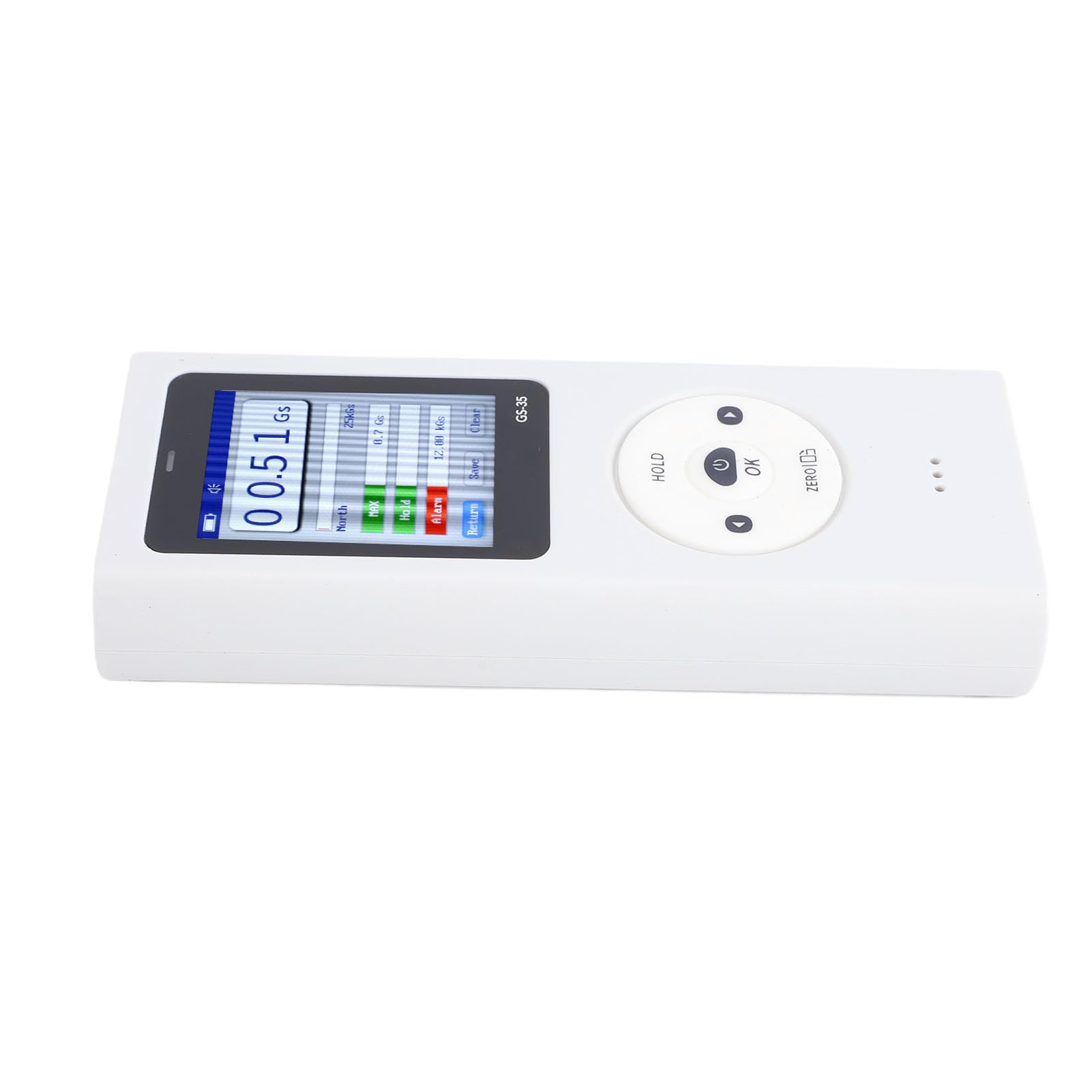 Gauss Meter, Medidor de Campo Magnetico 0-2500mT, Pantalla Retroiluminada, Apagado Automatico 5 Min, Probador de Fuerza de Campo Magnetico, para Materiales Magneticos, Fabricantes,