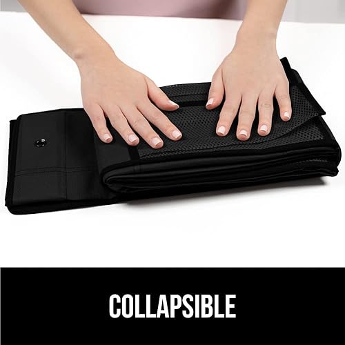 Miniatura 8 de GORILLA GRIP Organizador de zapatos sobre la puerta, 24 bolsillos extra grandes de malla transpirable, soporte de almacenamiento colgante que ahorra