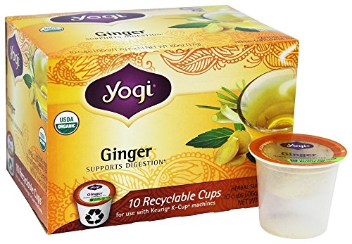 YOGI TEAS Tea ECO Cup Ginger, 0.6 OZ