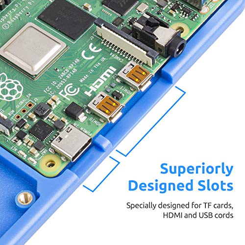 Image of SunFounder RAB Holder Raspberry Pi R3 Breadboard Holder 5 in 1 Base Plate Compatible with Arduino R3 Mega, Raspberry Pi 4B 3B+ 3B 2 Model B 1 Model B and 400 800 Points Breadboard