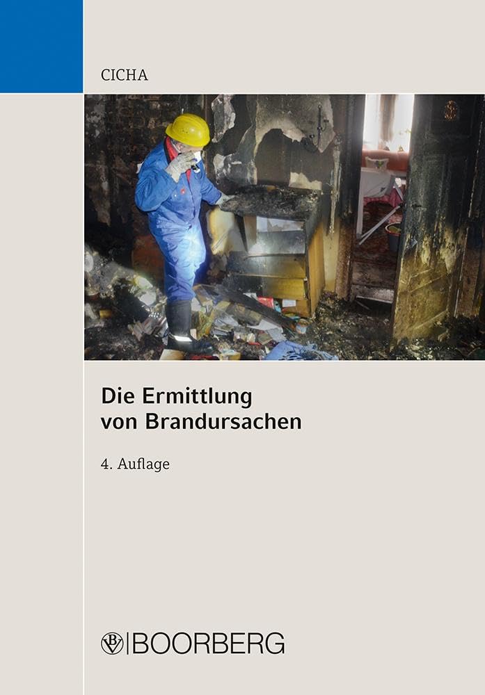 Richard Boorberg Verlag Die Ermittlung Von Brandursachen