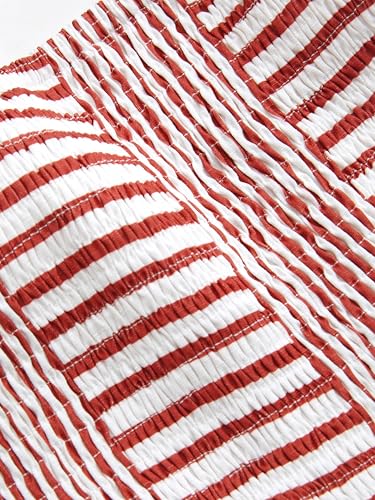 Image of CIDER Women's Strapless Dress with Pockets Tube Striped Long Midi Dresses A Line Beach Vacation Casual Summer Outfits