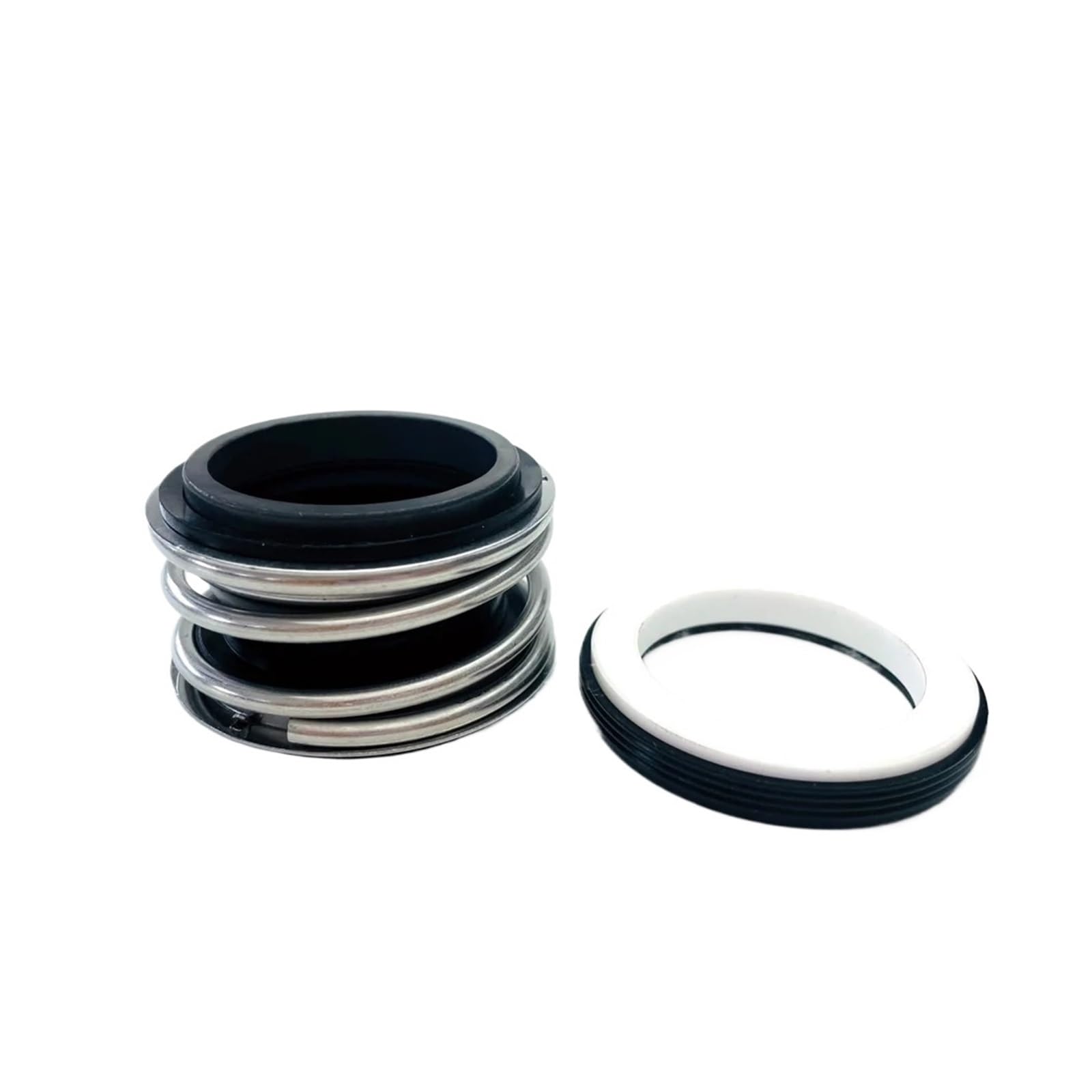YMUGUEGH 1pcs MG1-90/G60 Mechanical Seal, 109-90 Rubber Bellows, SIC/SIC/VIT, for Water Pumps, 90mm Shaft(SIC-SIC-EPDM)