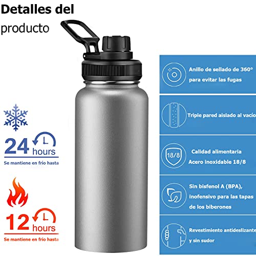 Hieleras, Sports termo acero inoxidable Marca Hisemy (2)
